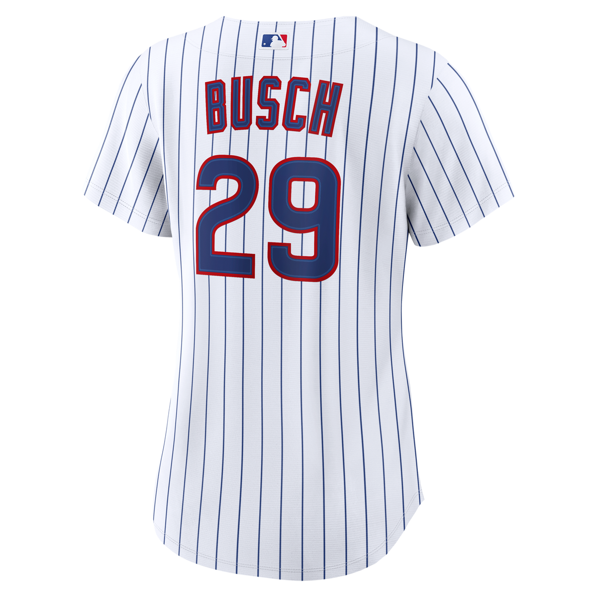Women's Chicago Cubs Michael Busch Nike White Home Replica Jersey - 4