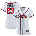 Women's Atlanta Braves Michael Harris II Nike White Home Replica Jersey