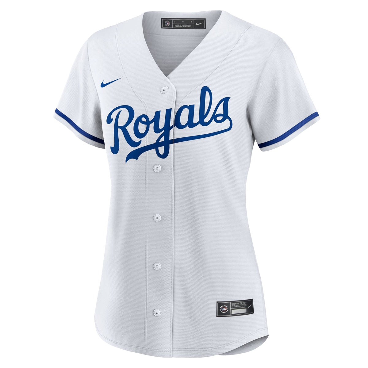 Women's Kansas City Royals Michael Massey Nike White Home Replica Jersey - 3