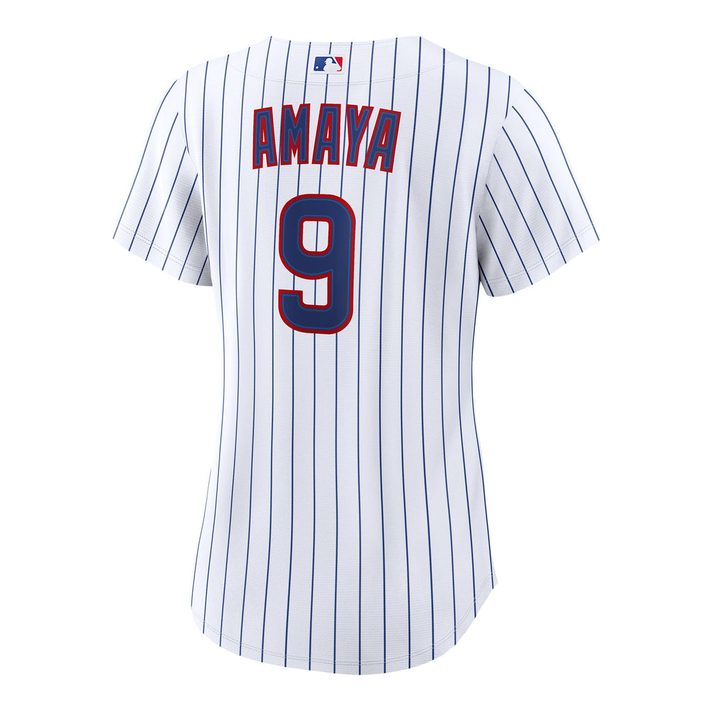 Women's Chicago Cubs Miguel Amaya Nike White Home Replica Jersey - 4
