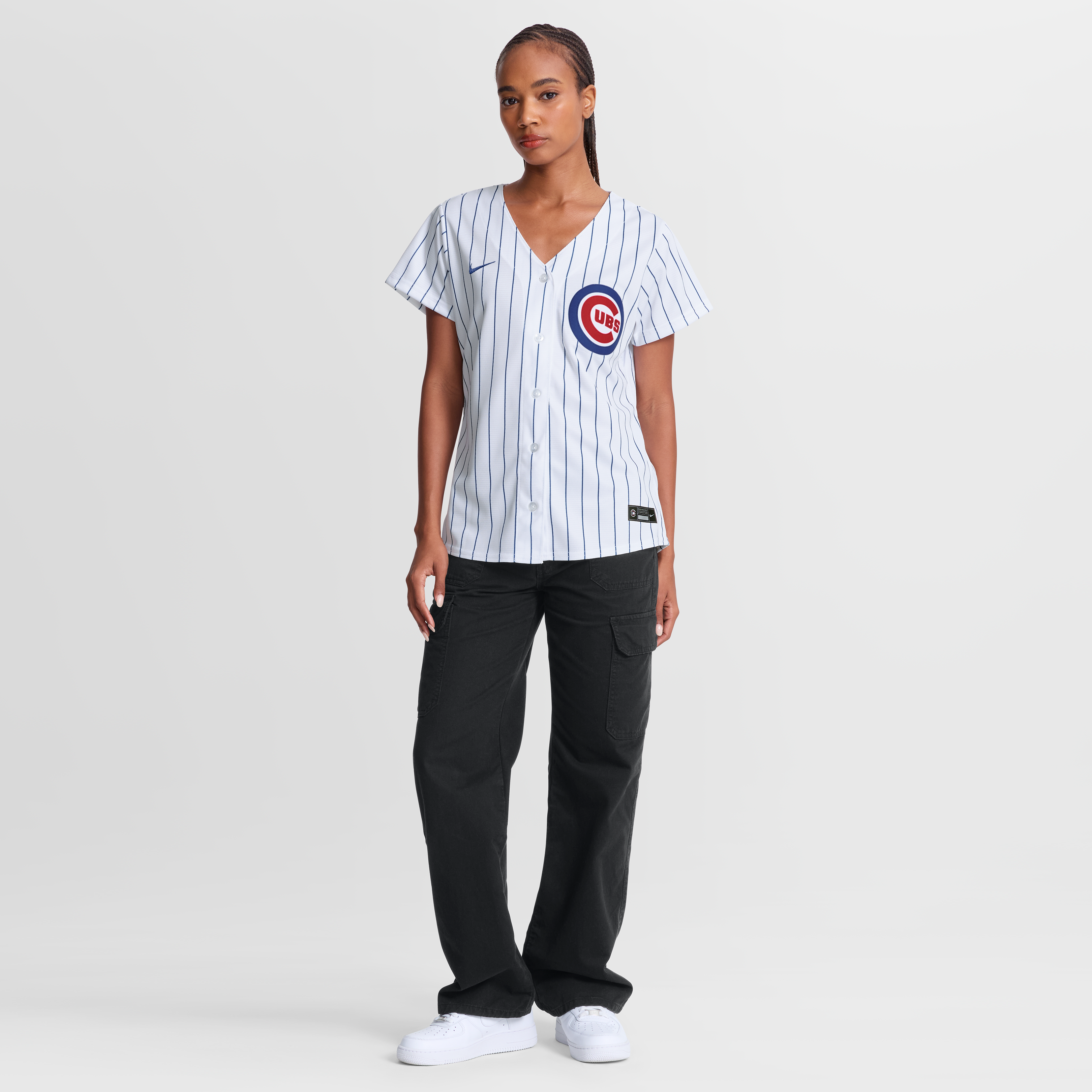 Women's Chicago Cubs Miguel Amaya Nike White Home Replica Jersey - 5