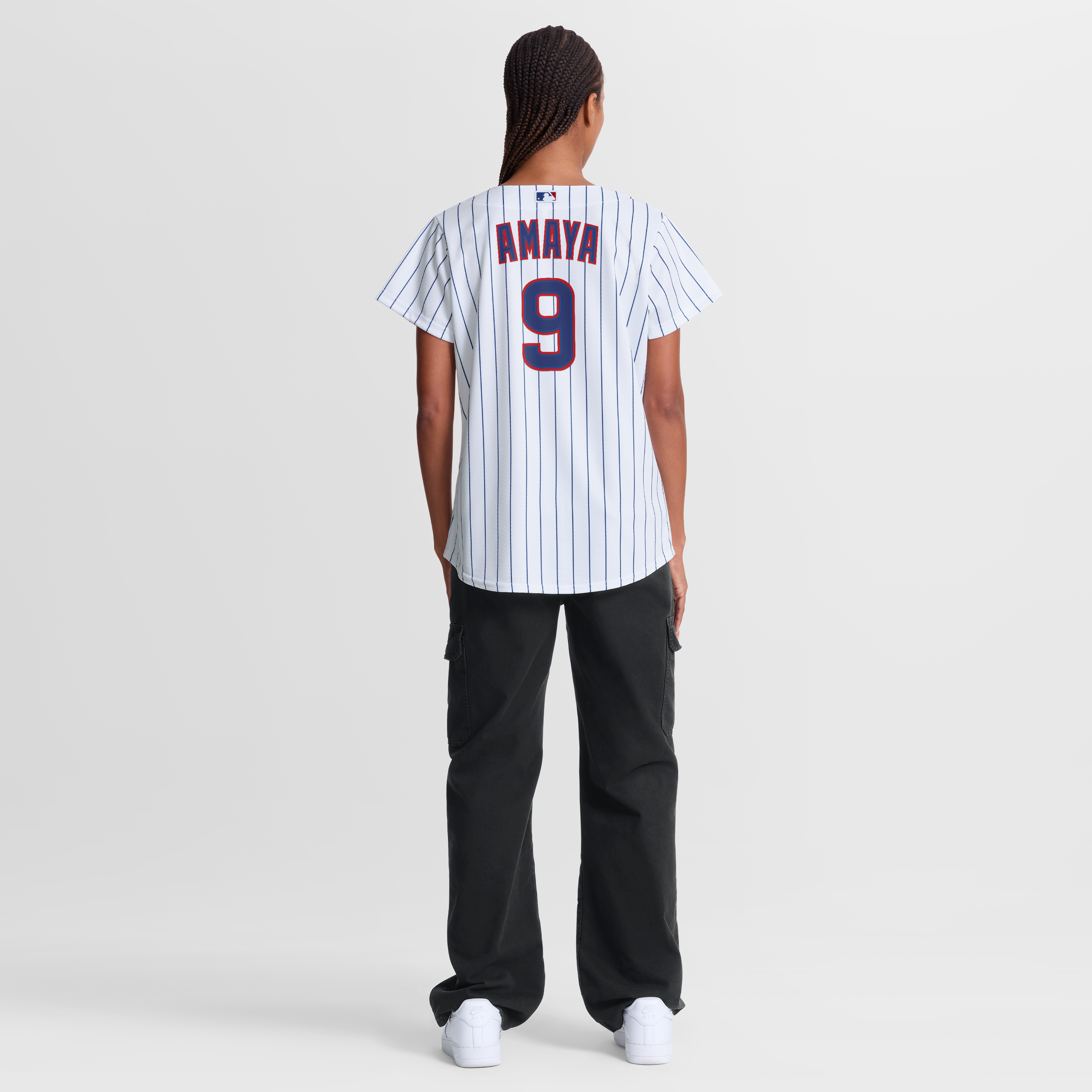 Women's Chicago Cubs Miguel Amaya Nike White Home Replica Jersey - 6