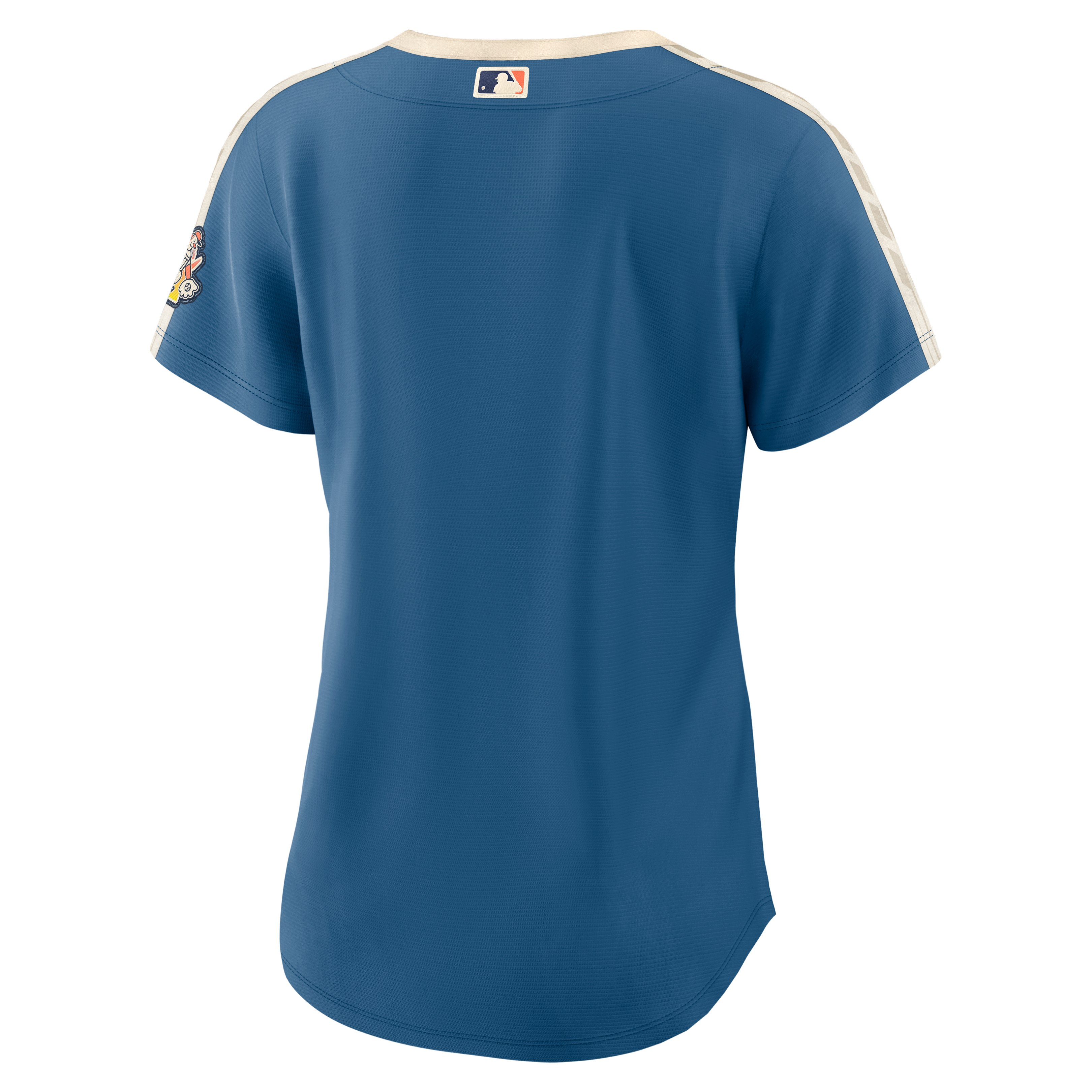 Women's Milwaukee Brewers Nike Mineral Blue 2026 City Connect Stadium Jersey - 4