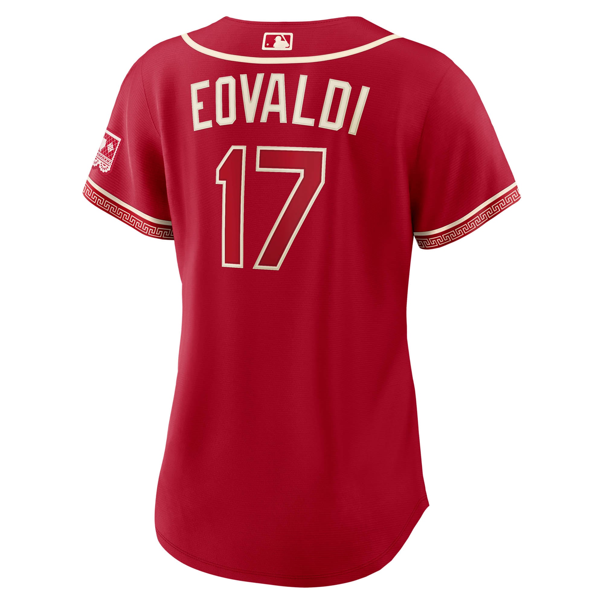 Women's Texas Rangers Nathan Eovaldi Nike Red 2026 City Connect Stadium Jersey - 4