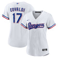 Women's Texas Rangers Nathan Eovaldi Nike White Home Replica Jersey