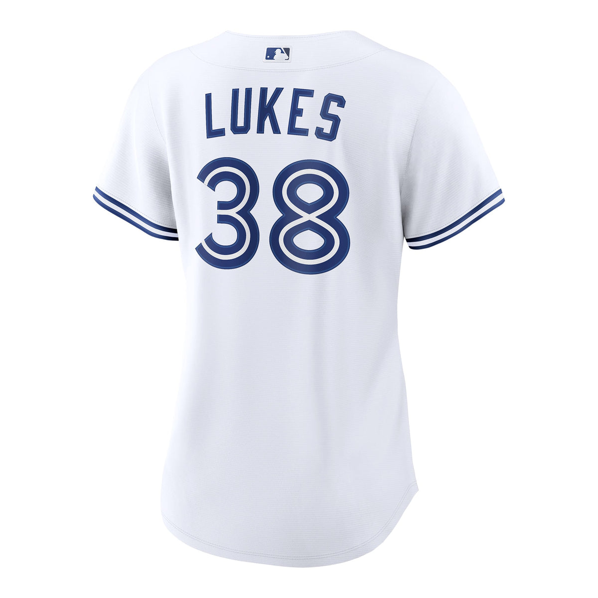 Women's Toronto Blue Jays Nathan Lukes Nike White Home Replica Jersey - 4