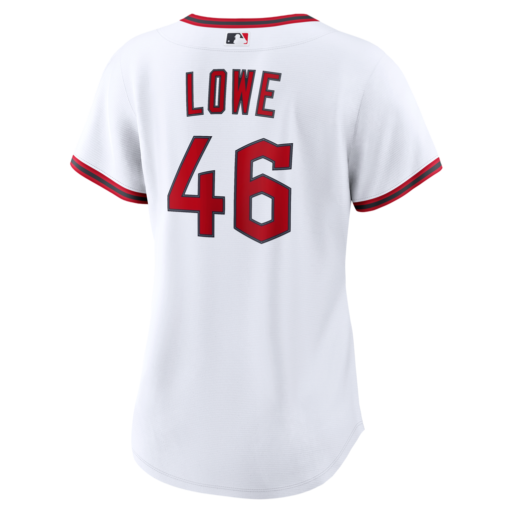 Women's Cleveland Guardians Nathaniel Lowe Nike White Home Replica Jersey - 4
