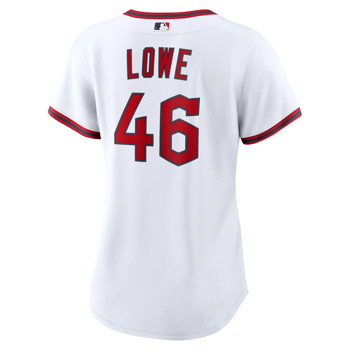 Women's Cleveland Guardians Nathaniel Lowe Nike White Home Replica Jersey - 4