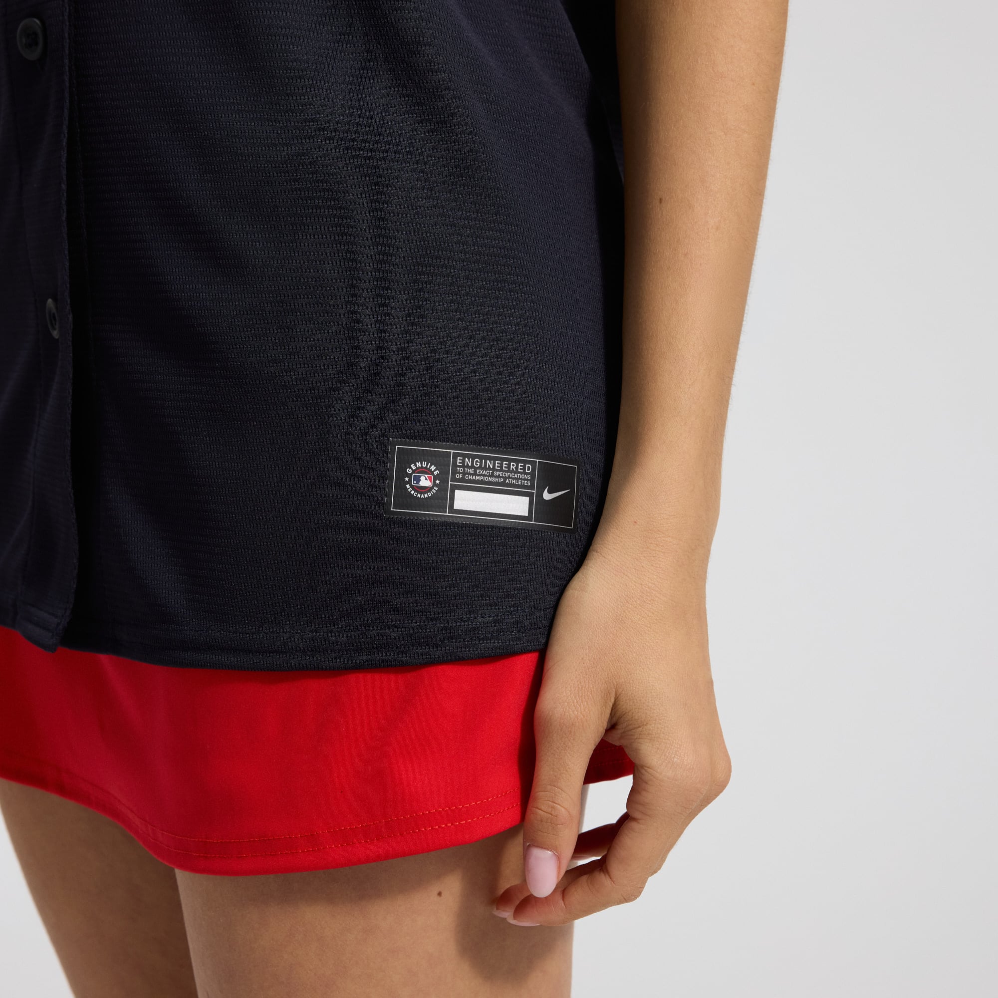 Women's Cleveland Guardians Nike Navy Alternate Replica Jersey - 8