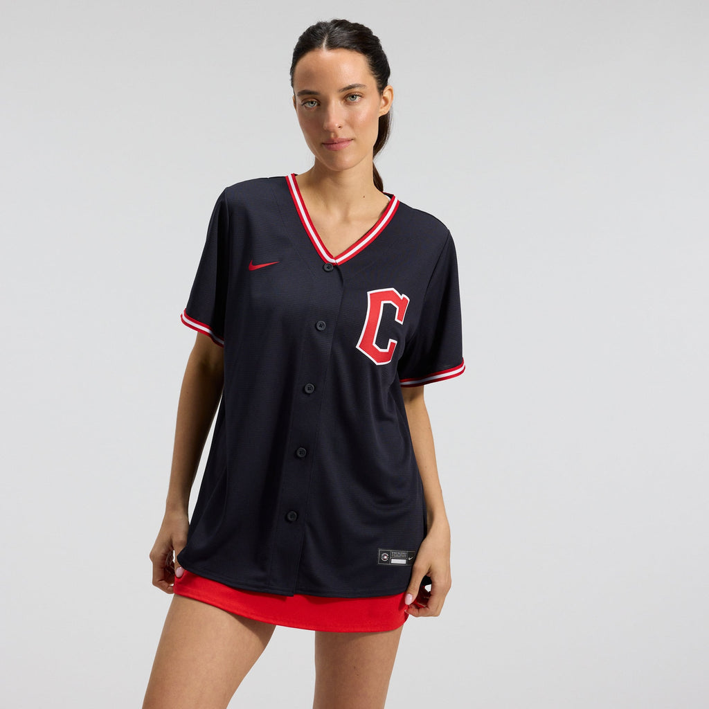 Women's Cleveland Guardians Nike Navy Alternate Replica Jersey