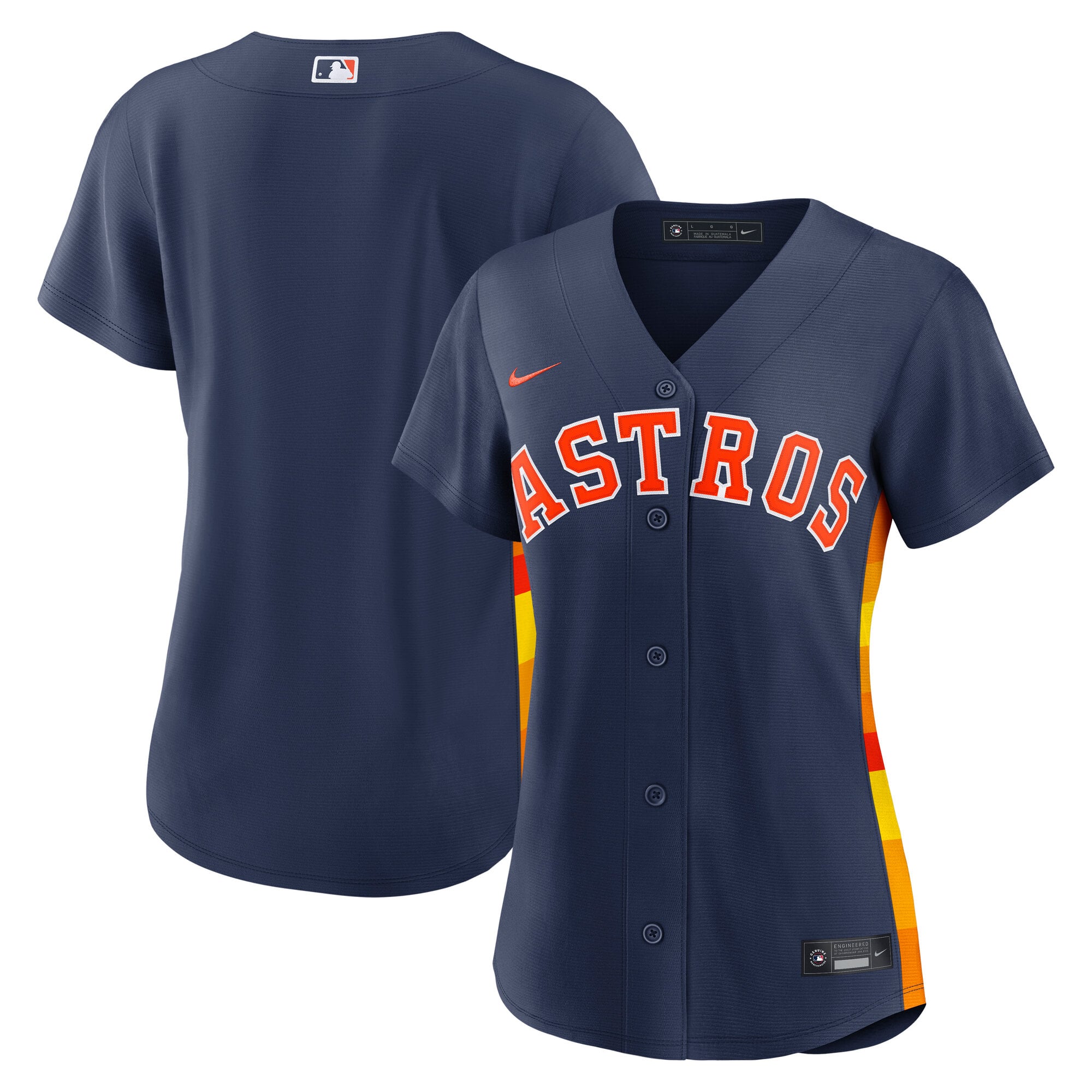 Women's Houston Astros Nike Navy Alternate 2 Replica Jersey