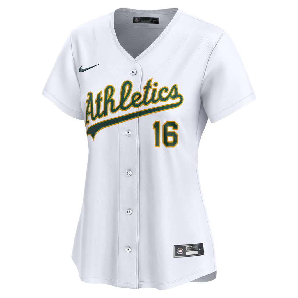 Women's Athletics Nick Kurtz Nike White Home Limited Player Jersey - 3