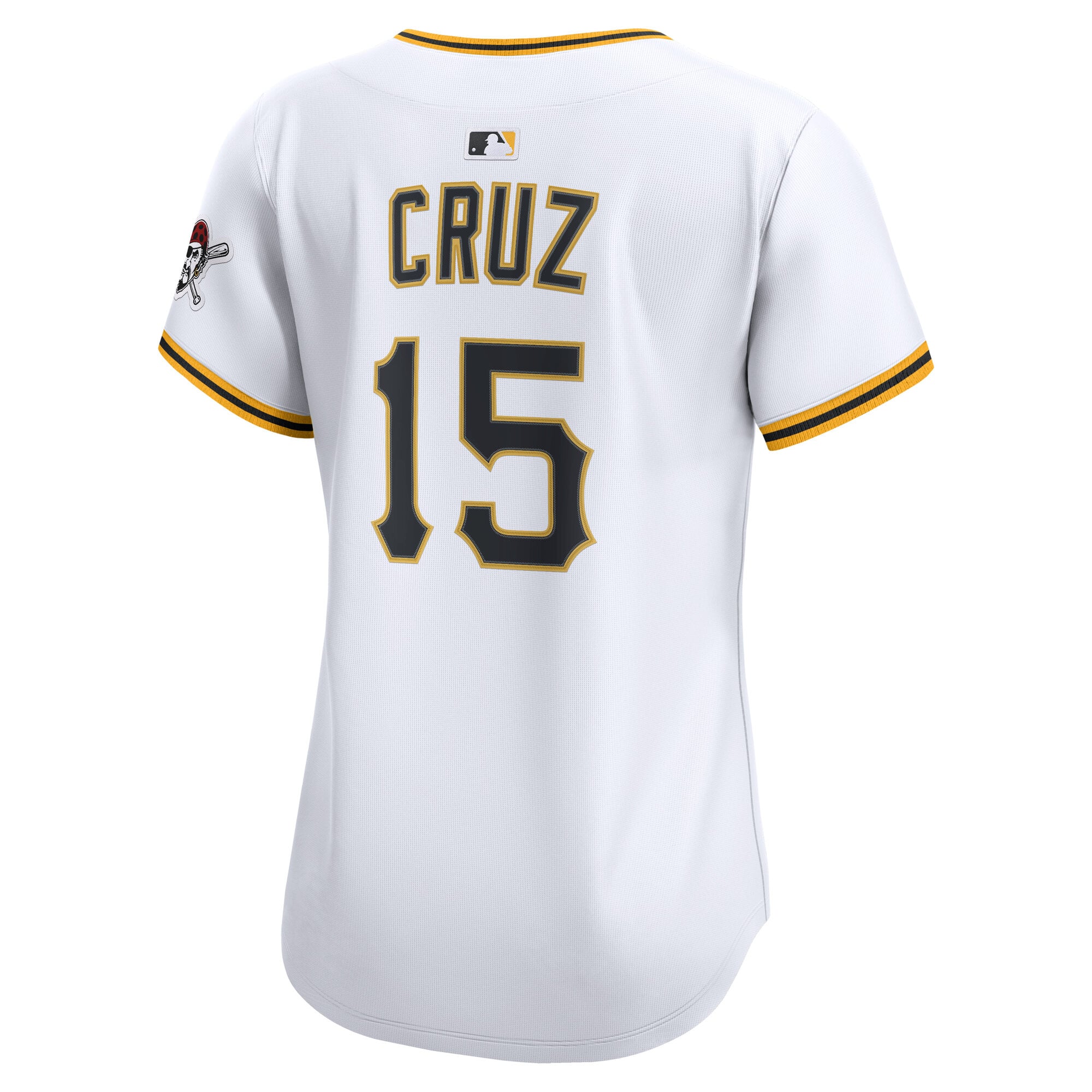 Women's Pittsburgh Pirates Oneil Cruz Nike White Home Limited Player Jersey - 4