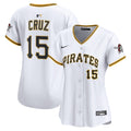 Women's Pittsburgh Pirates Oneil Cruz Nike White Home Limited Player Jersey
