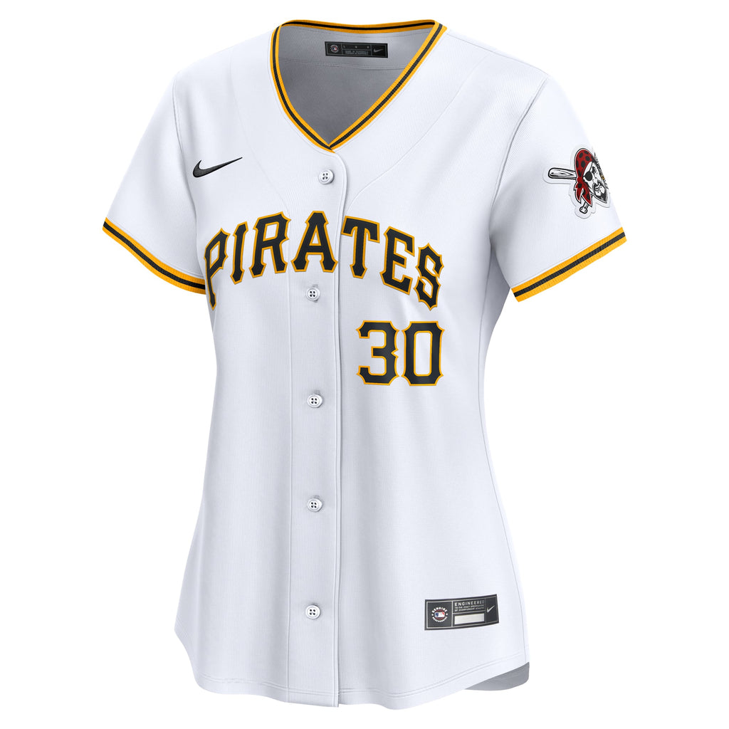 Women's Pittsburgh Pirates Paul Skenes Nike White Home Limited Player Jersey - 3