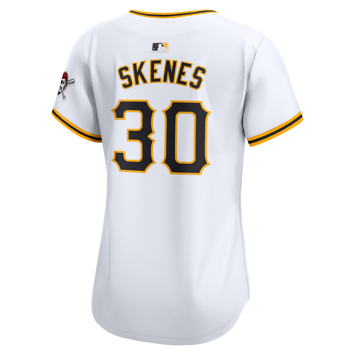 Women's Pittsburgh Pirates Paul Skenes Nike White Home Limited Player Jersey - 4