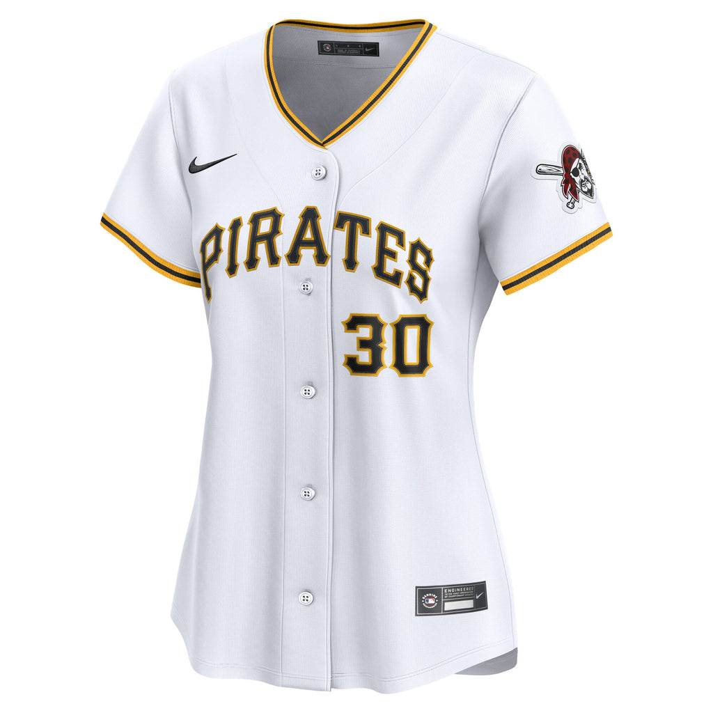 Women's Pittsburgh Pirates Paul Skenes Nike White Home Limited Player Jersey - 3