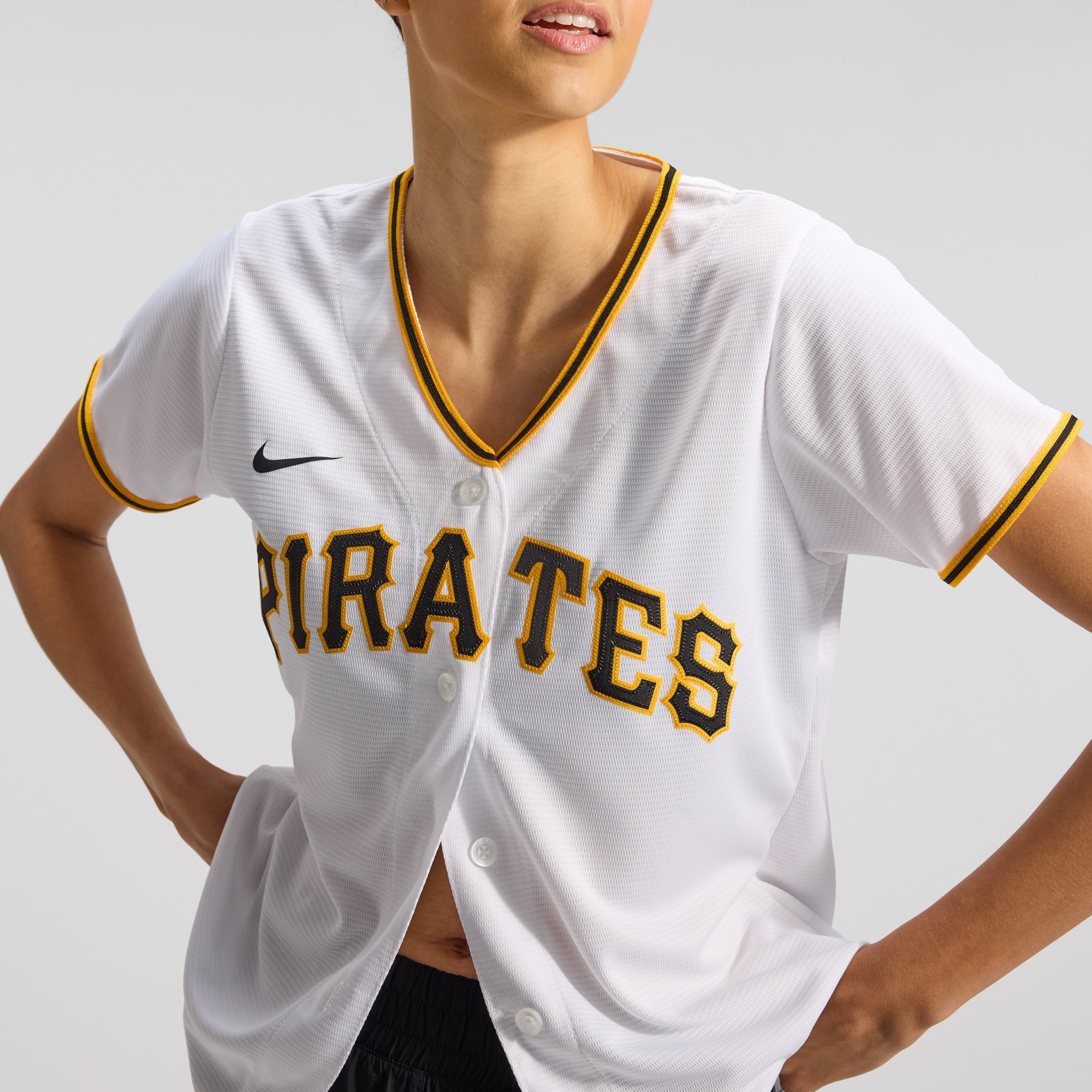 Women's Pittsburgh Pirates Paul Skenes Nike White Home Replica Player Jersey - 11