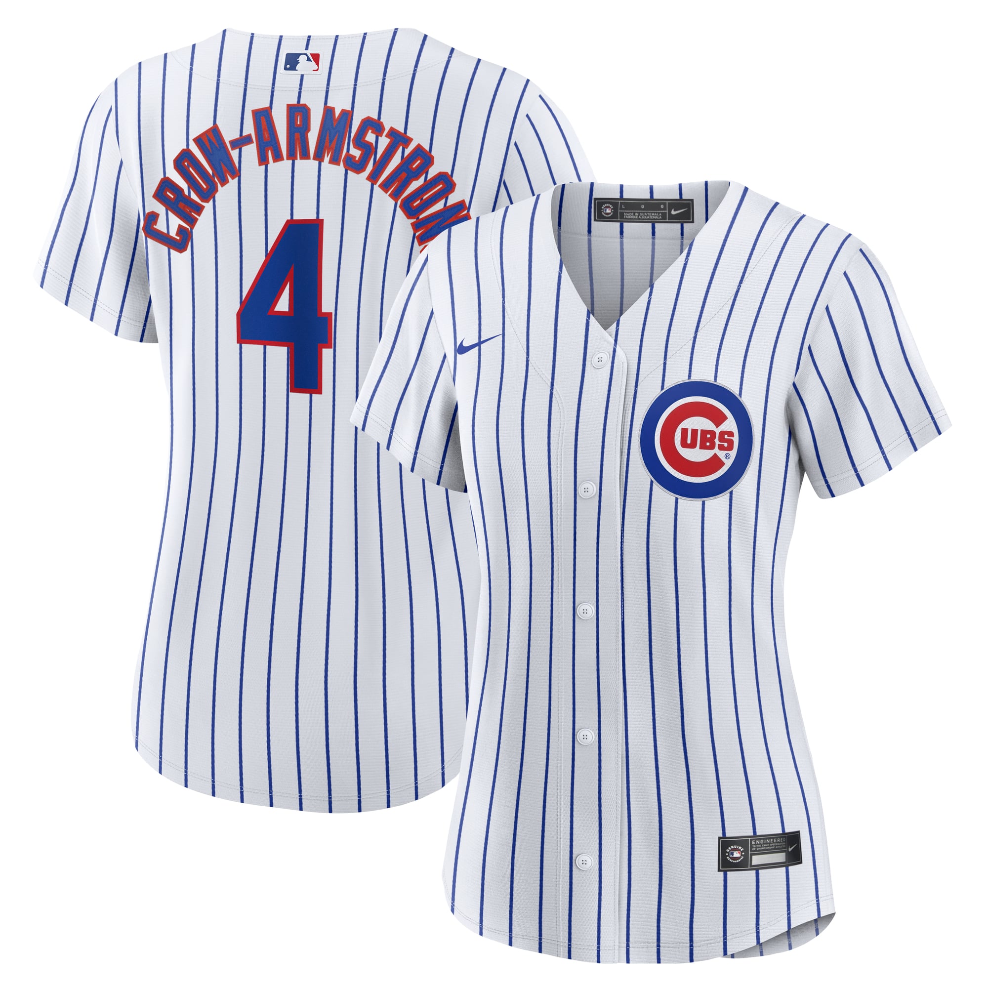 Women's Chicago Cubs Pete Crow-Armstrong Nike White Home Replica Jersey - 2