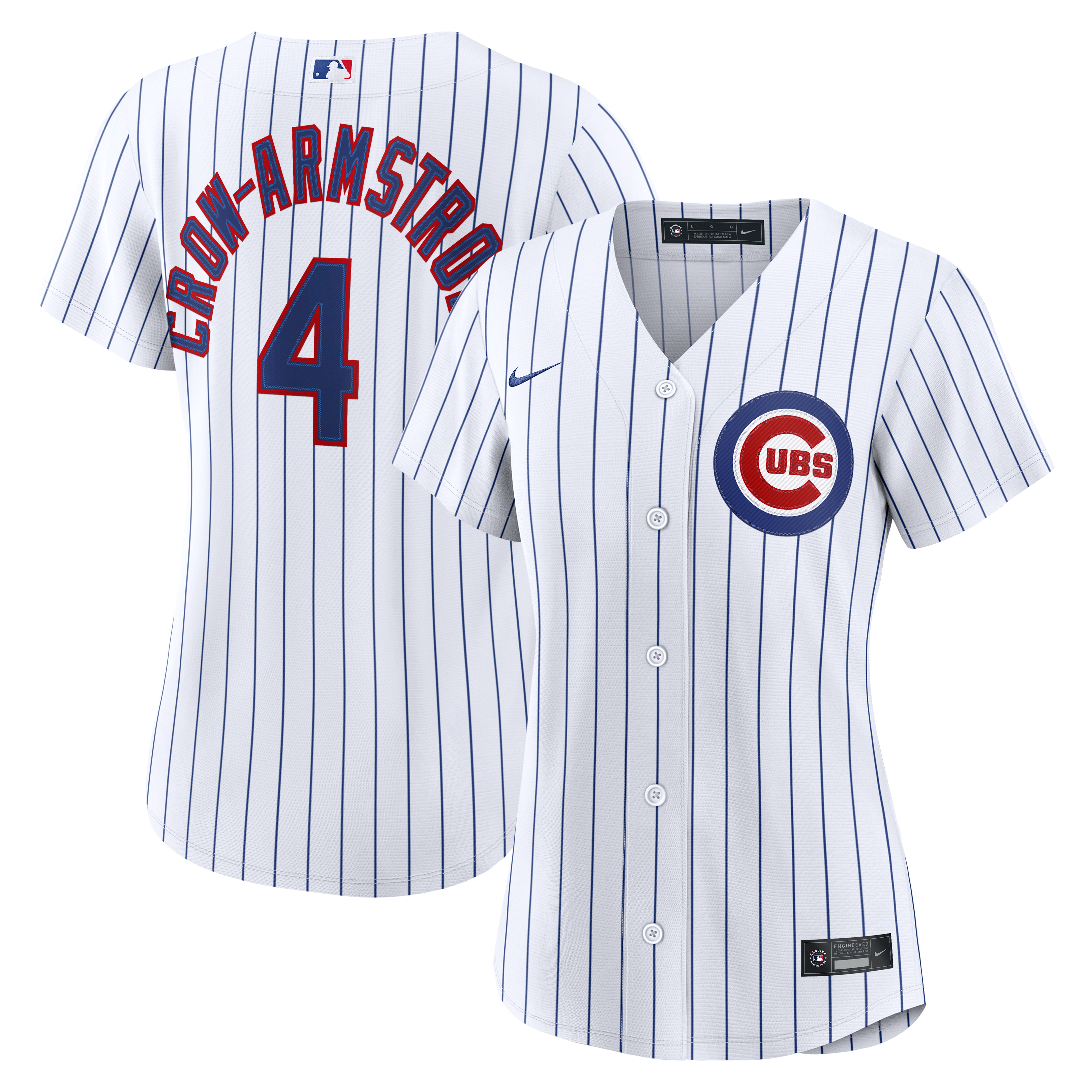 Women's Chicago Cubs Pete Crow-Armstrong Nike White Home Replica Jersey - 2