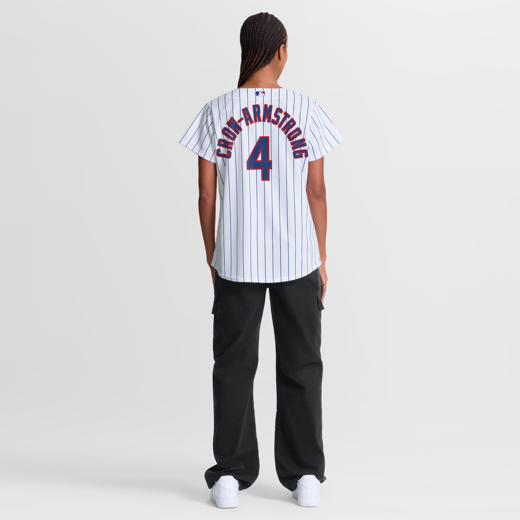 Women's Chicago Cubs Pete Crow-Armstrong Nike White Home Replica Jersey - 6