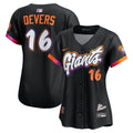 Women's San Francisco Giants Rafael Devers Nike Black 2025 City Connect Limited Player Jersey