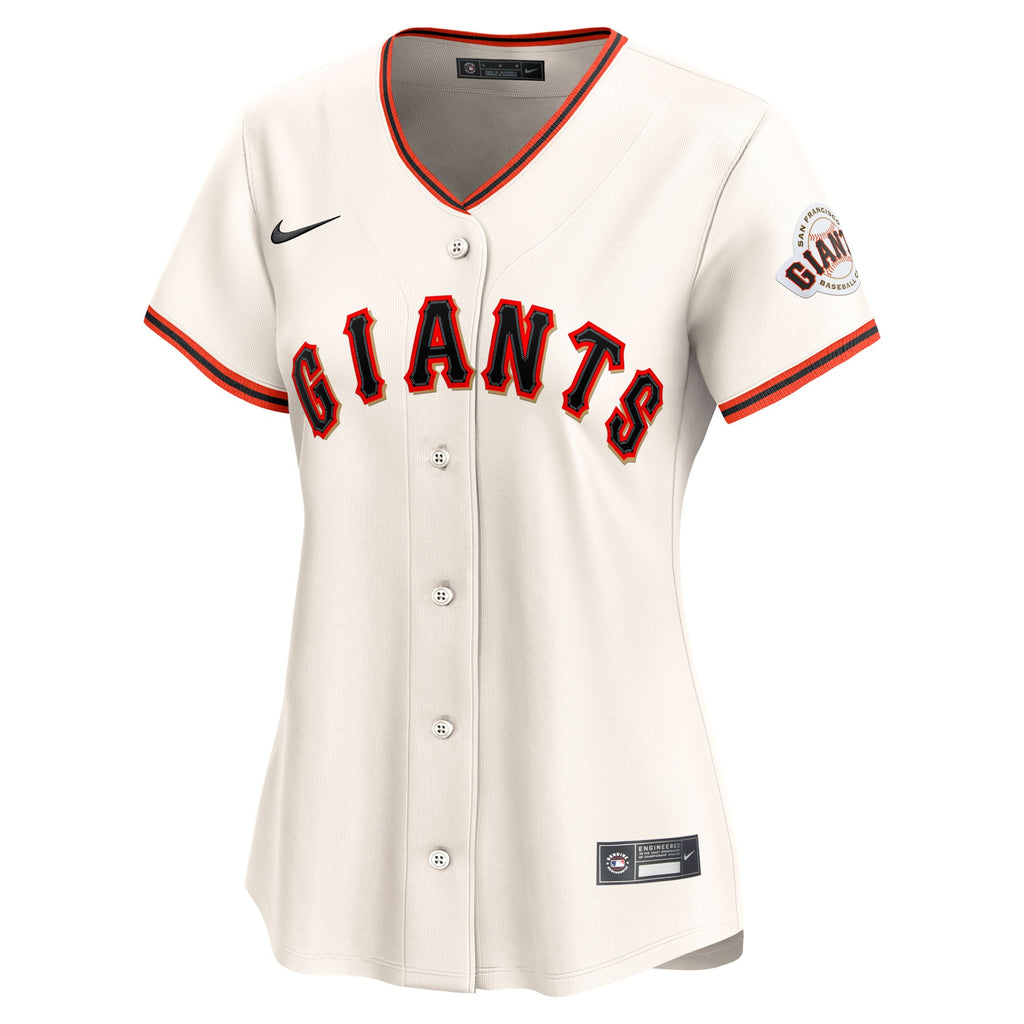 Women's San Francisco Giants Rafael Devers Nike Cream Home Limited Player Jersey - 3