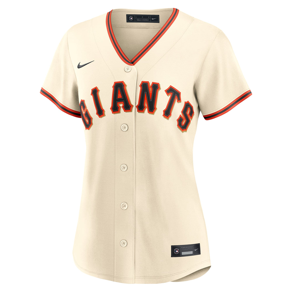 Women's San Francisco Giants Rafael Devers Nike Cream Home Replica Jersey - 5