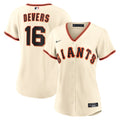 Women's San Francisco Giants Rafael Devers Nike Cream Home Replica Jersey