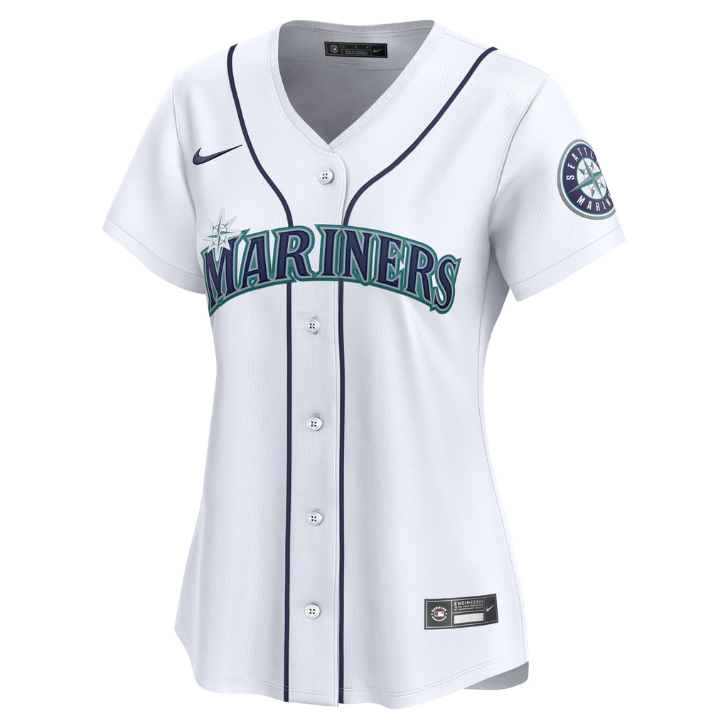 Women's Seattle Mariners Randy Arozarena Nike White Home Limited Player Jersey - 3