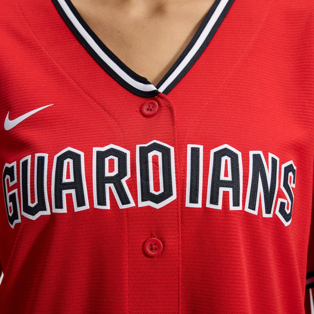 Women's Cleveland Guardians Nike Red Alternate 2 Replica Jersey - 11