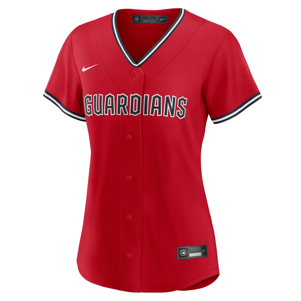 Women's Cleveland Guardians Nike Red Alternate 2 Replica Jersey - 6
