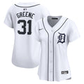 Women's Detroit Tigers Riley Greene Nike White Home Limited Player Jersey
