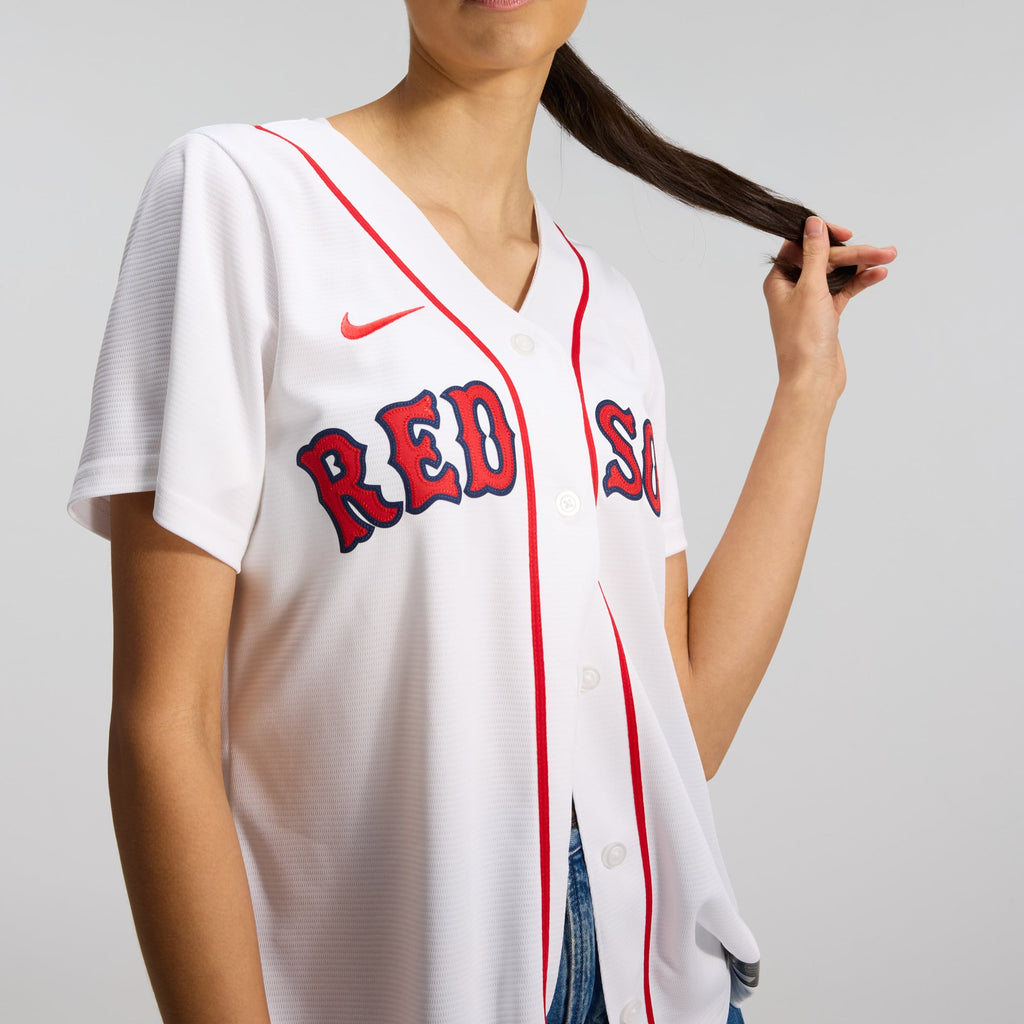 Women's Boston Red Sox Roman Anthony Nike White Home Replica Player Jersey - 11