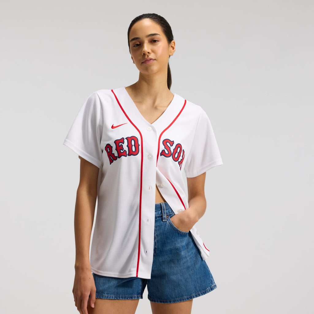 Women's Boston Red Sox Roman Anthony Nike White Home Replica Player Jersey - 3