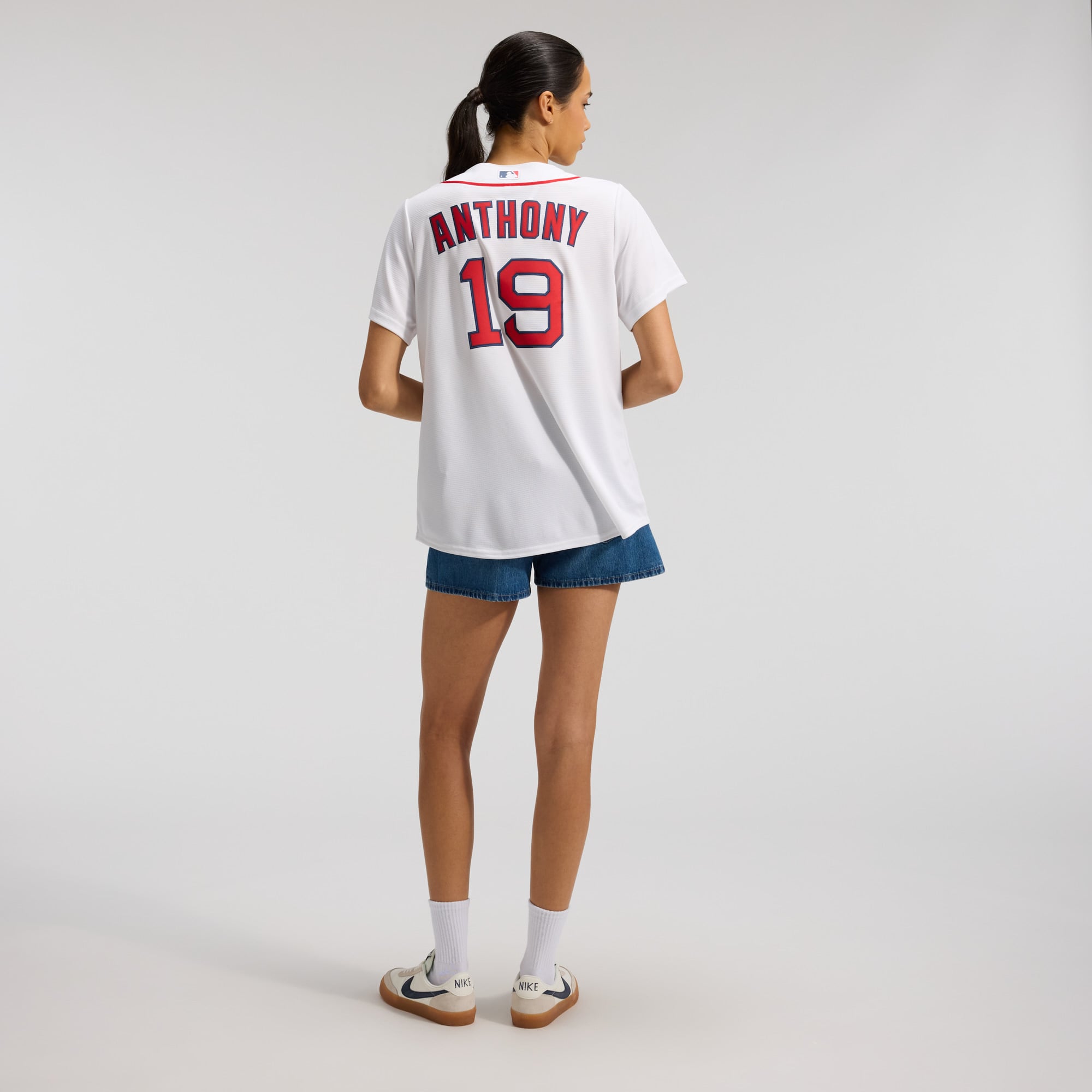 Women's Boston Red Sox Roman Anthony Nike White Home Replica Player Jersey - 6