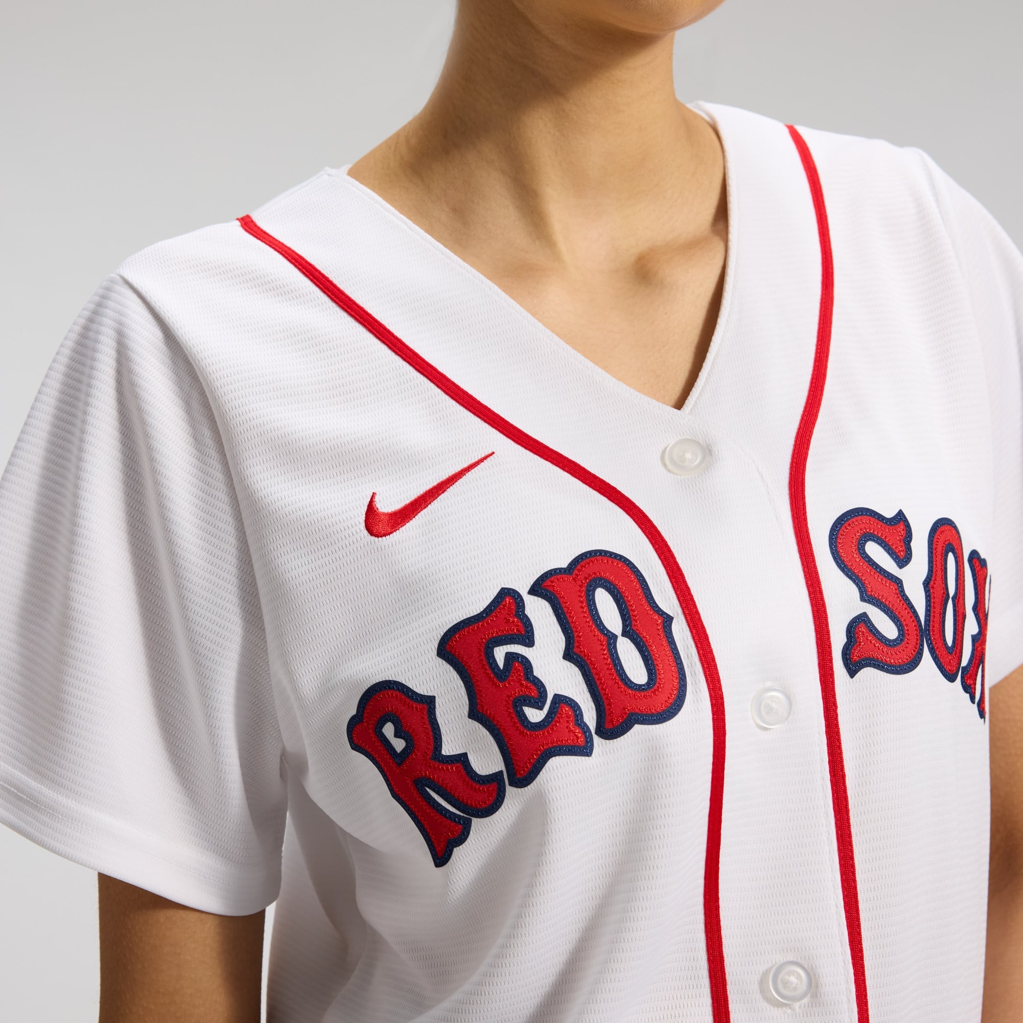 Women's Boston Red Sox Roman Anthony Nike White Home Replica Player Jersey - 10