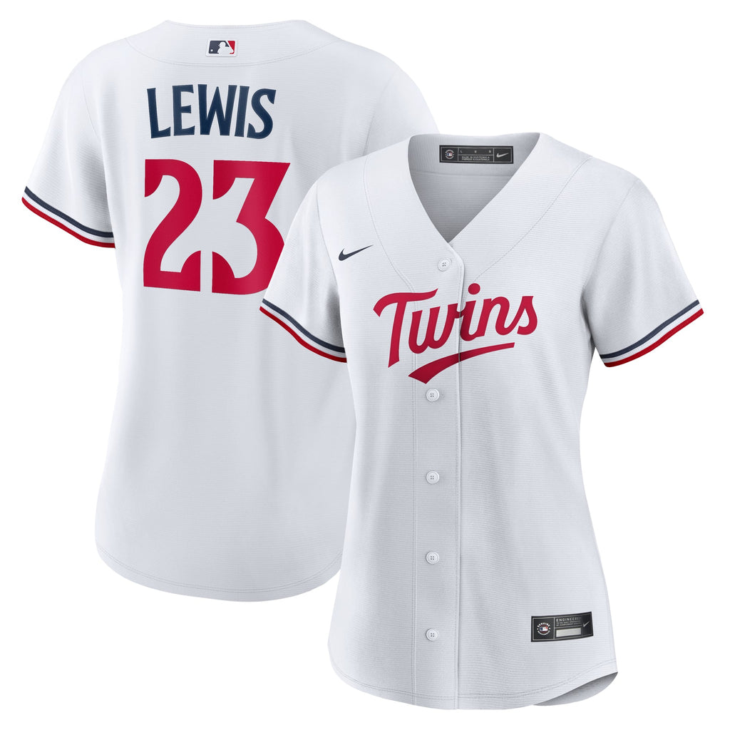 Women's Minnesota Twins Royce Lewis Nike White Home Replica Jersey - 2