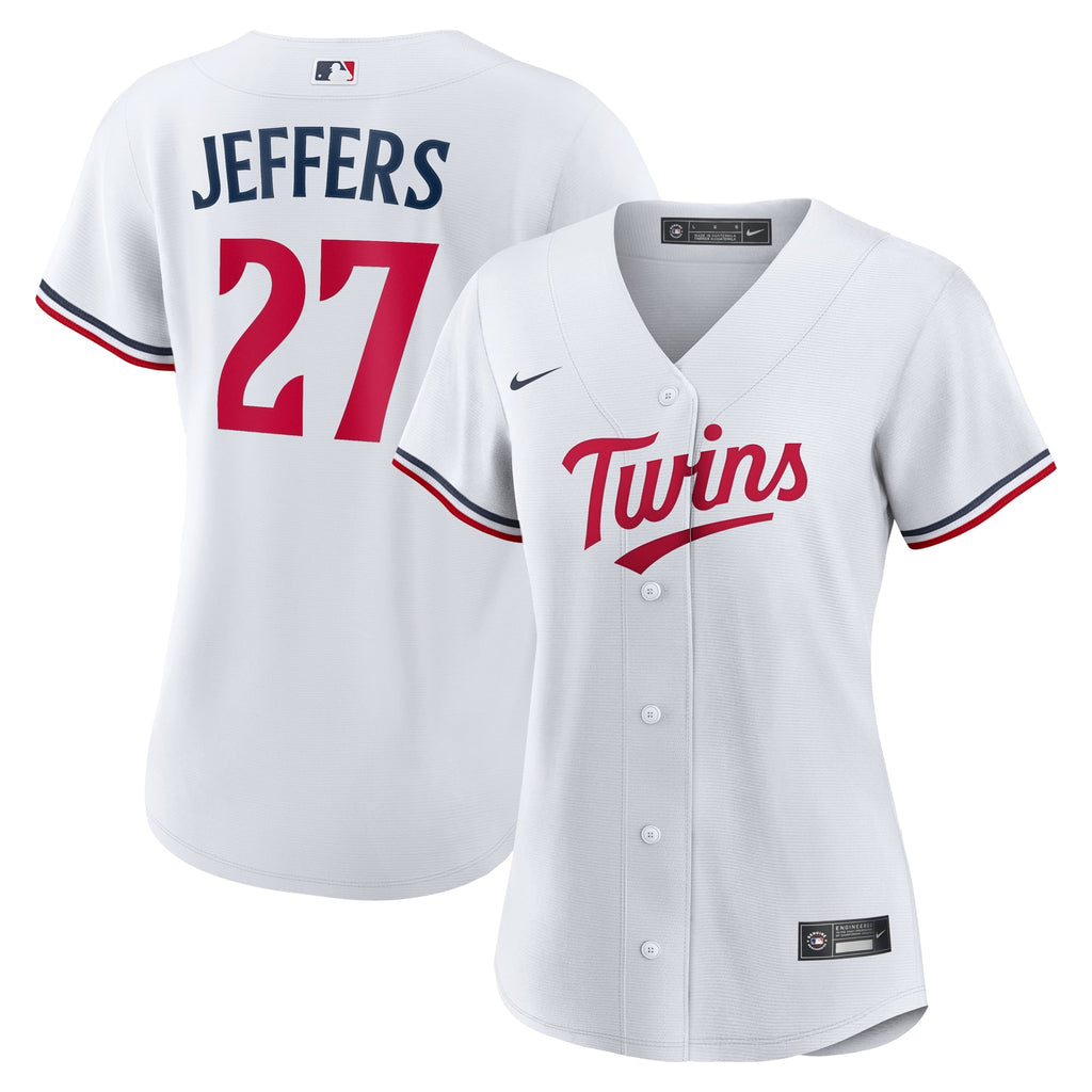 Women's Minnesota Twins Ryan Jeffers Nike White Home Replica Jersey - 2