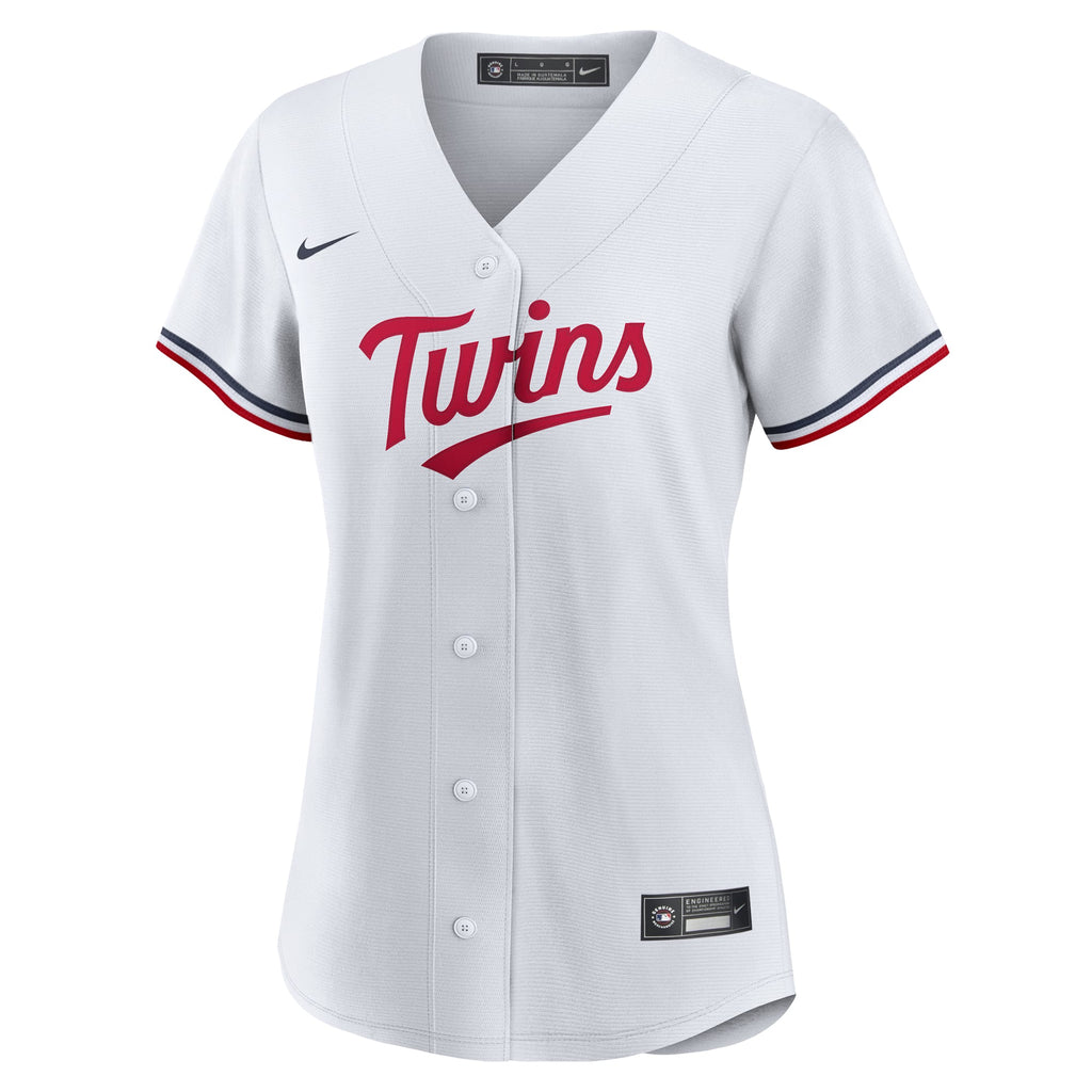 Women's Minnesota Twins Ryan Jeffers Nike White Home Replica Jersey - 3