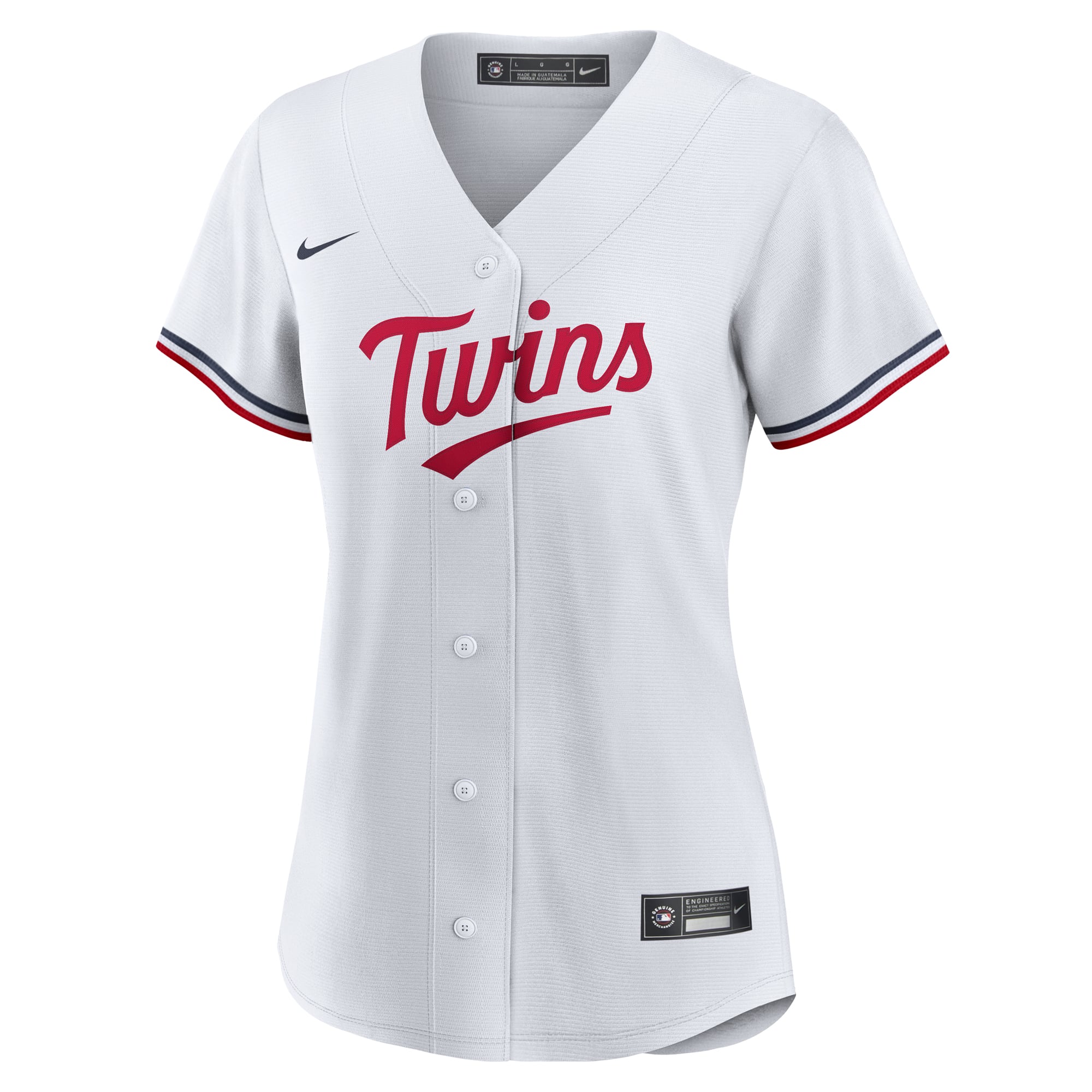Women's Minnesota Twins Ryan Jeffers Nike White Home Replica Jersey - 3