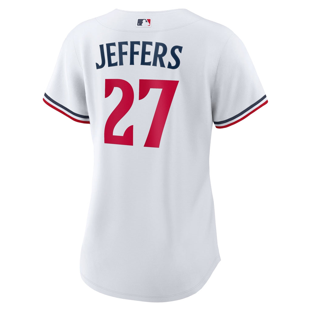 Women's Minnesota Twins Ryan Jeffers Nike White Home Replica Jersey - 4