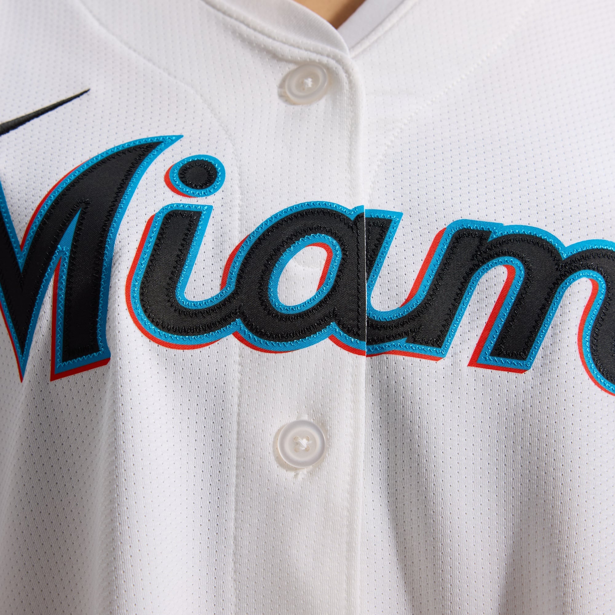 Women's Miami Marlins Sandy Alcantara Nike White Home Limited Player Jersey - 12