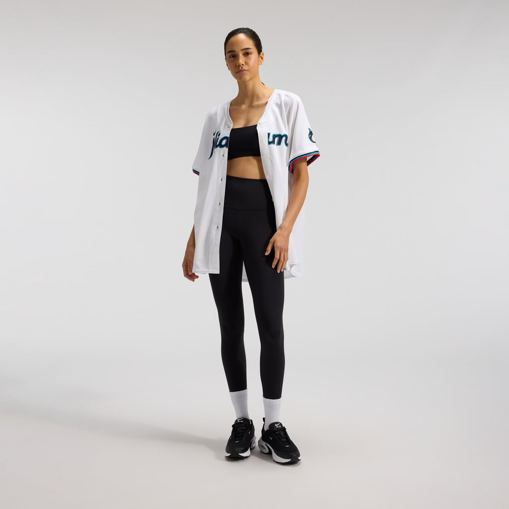 Women's Miami Marlins Sandy Alcantara Nike White Home Limited Player Jersey - 5