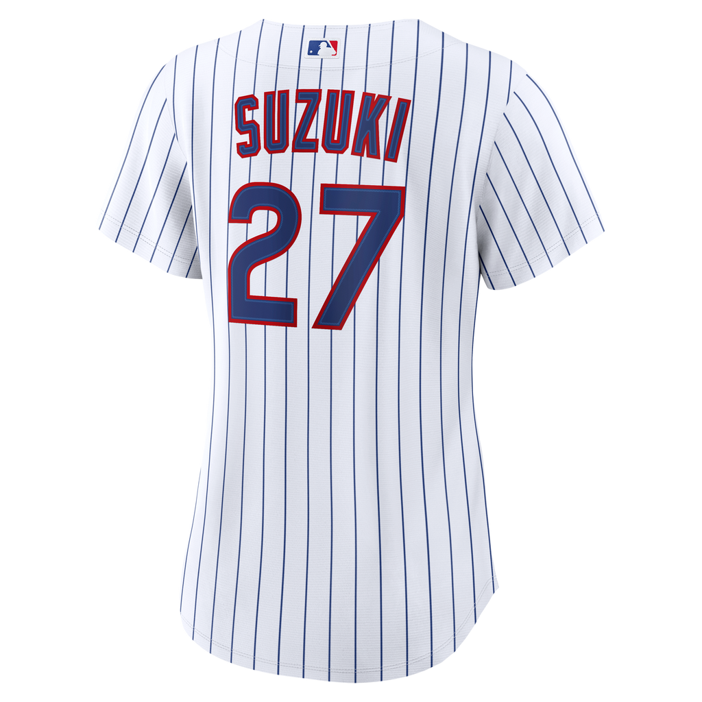 Women's Chicago Cubs Seiya Suzuki Nike White Home Replica Jersey - 4