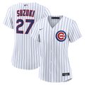 Women's Chicago Cubs Seiya Suzuki Nike White Home Replica Jersey