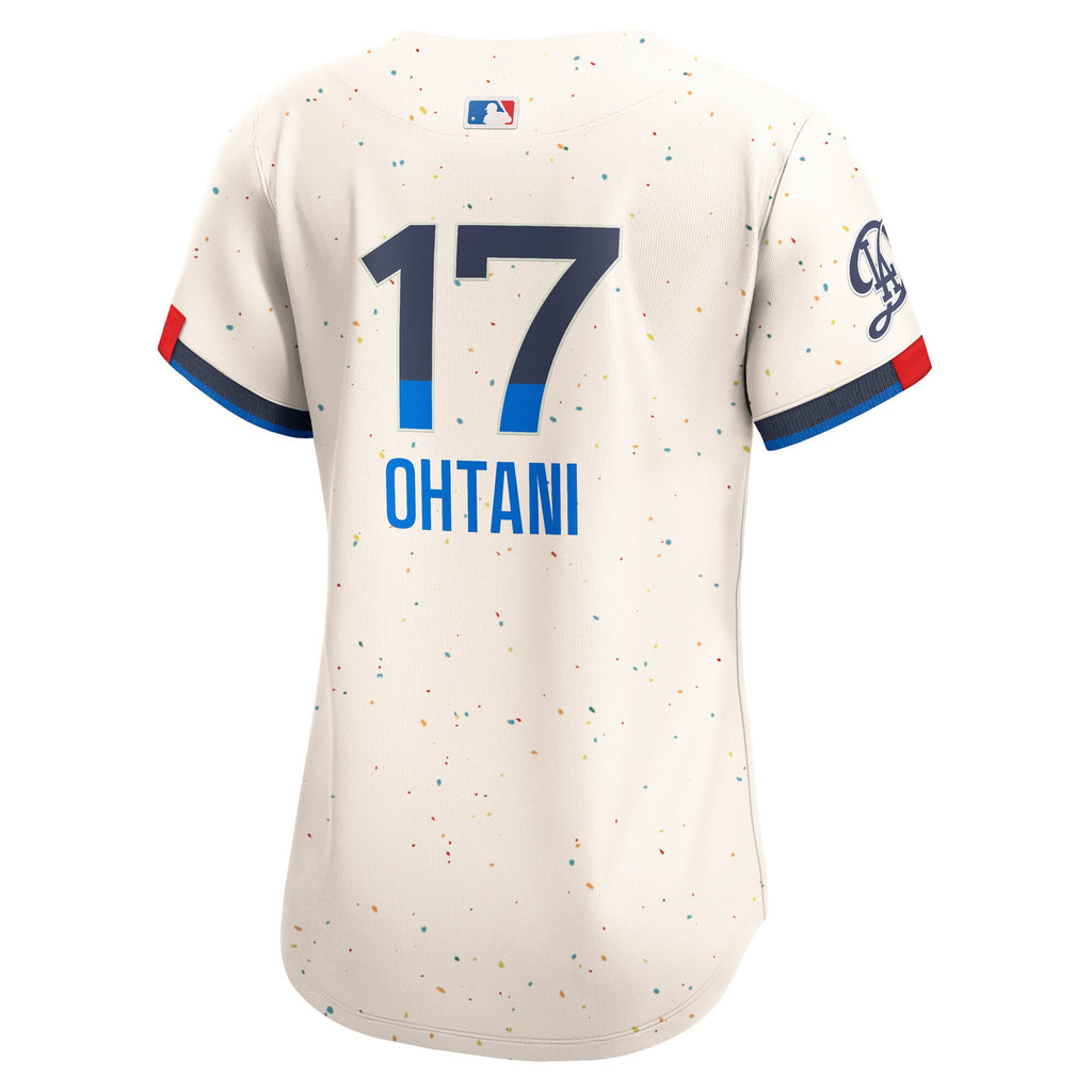 Women's Los Angeles Dodgers Shohei Ohtani Nike Cream City Connect Limited Player Jersey - 4
