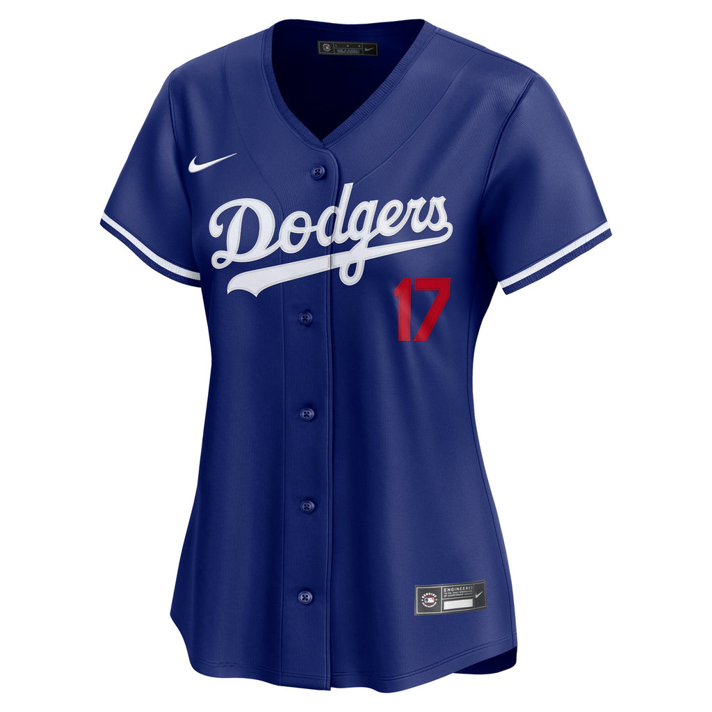 Women's Los Angeles Dodgers Shohei Ohtani Nike Royal Alternate 2 Limited Player Jersey - 3