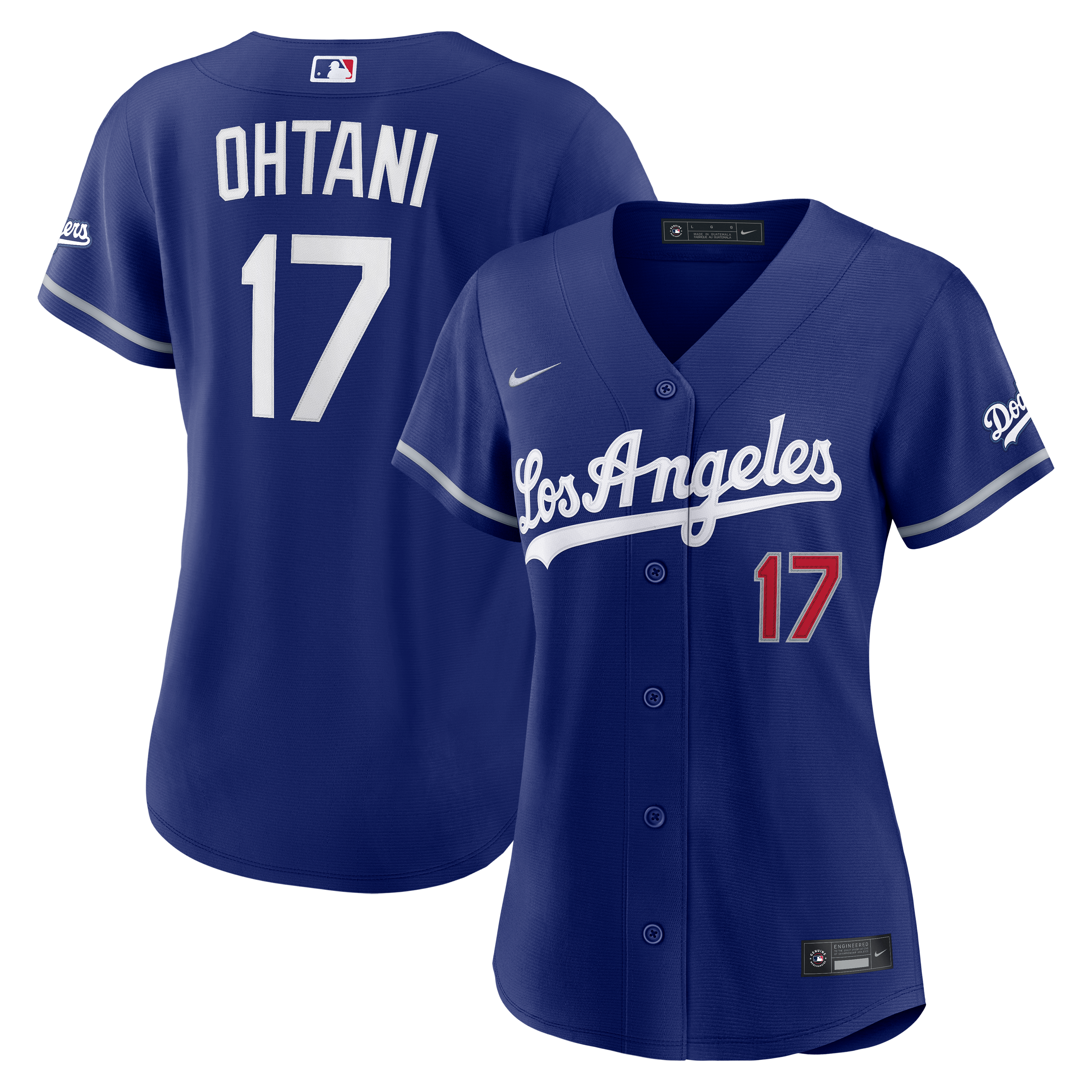 Women's Los Angeles Dodgers Shohei Ohtani Nike Royal Alternate Stadium Jersey - 2