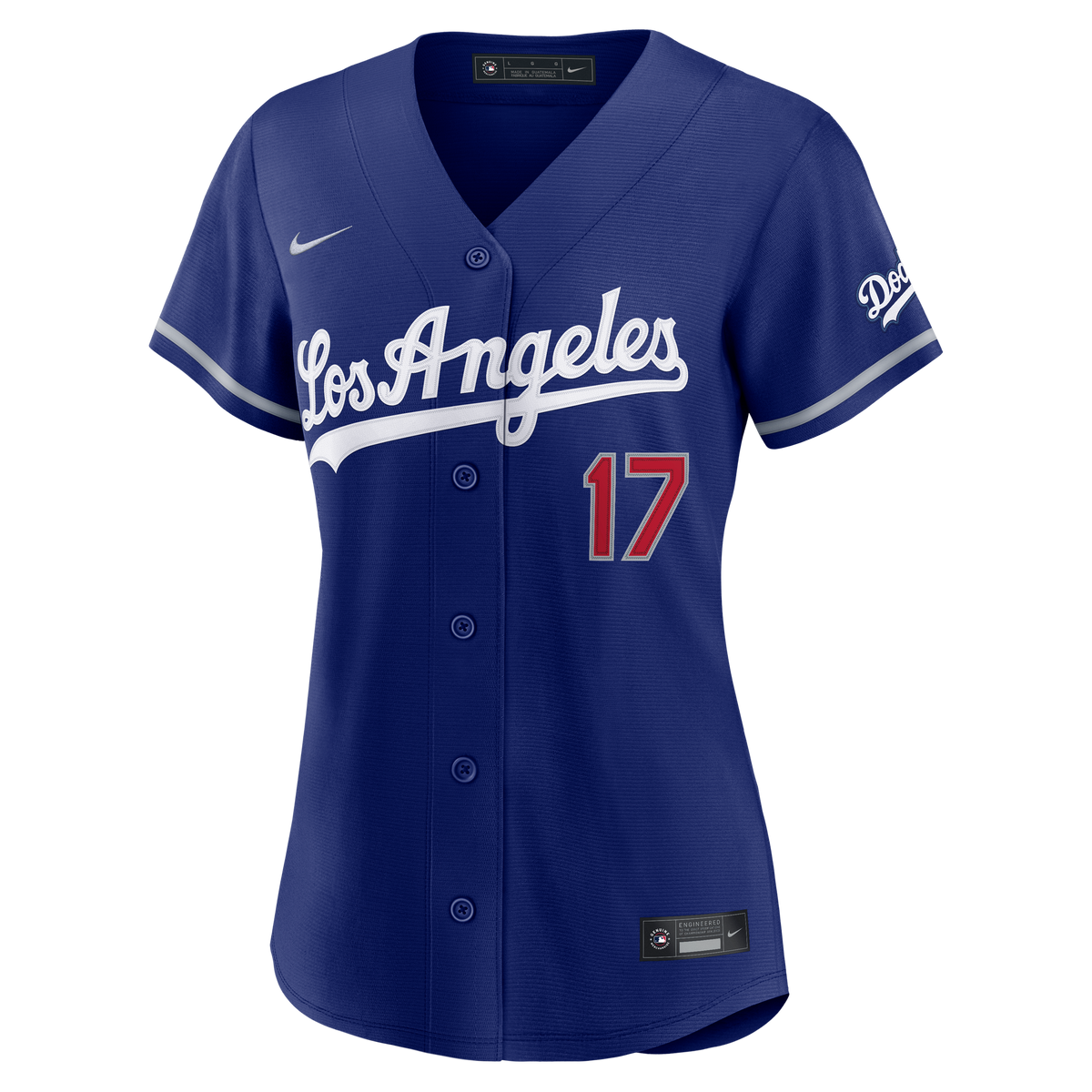 Women's Los Angeles Dodgers Shohei Ohtani Nike Royal Alternate Stadium Jersey - 3